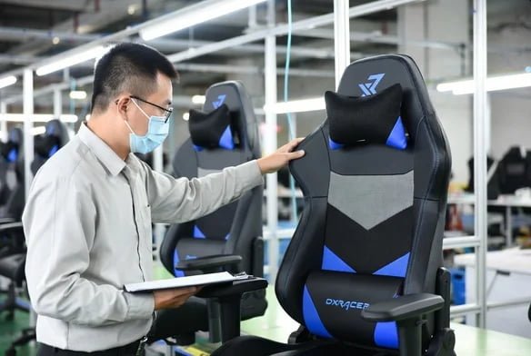 Gaming chair quality control process